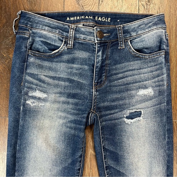 American eagle distressed jegging’s SZ 4 - Picture 3 of 6